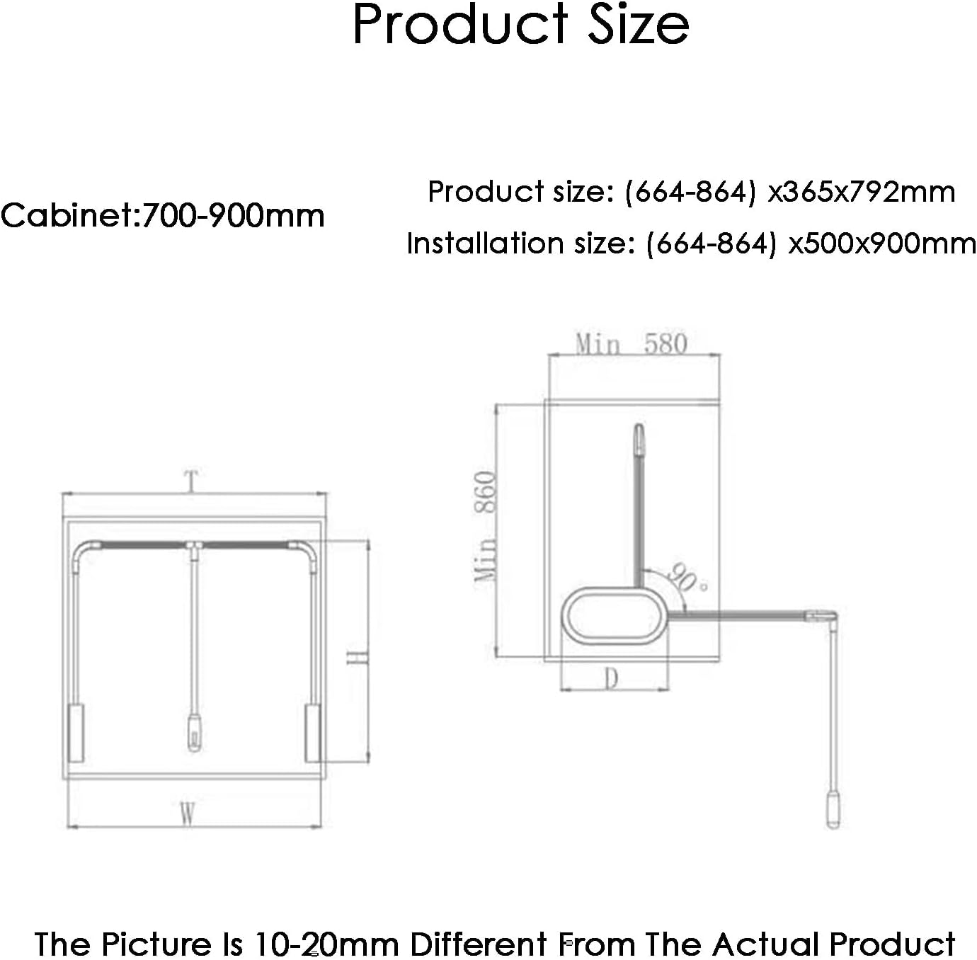 Pull Down Closet Rod,Bedroom Space Saving Large Extendable Cloth Hanger,Adjustable Width with Aluminium Rod, for Wardrobe Closet Cloakroom Cupboard