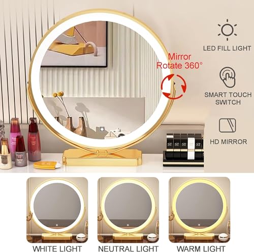 Makeup Vanity Desk with Mirror and Lights, Modern Style and Sophistication, Simple Dressing Table Set with Drawer, Side Cabinet, Chair Vanity Benches - Ideal for Her,Grey,80cm/32in