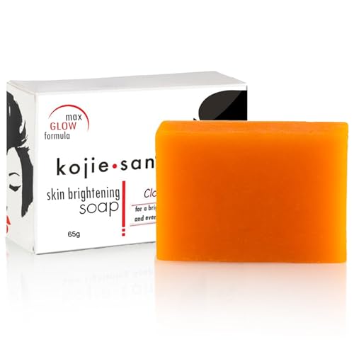 Kojie San Skin and Body Soap – Original Kojic Acid, Dark Spot Remover Soap Bar with Coconut & Tea Tree Oil – 135g x 1 Bar