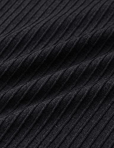 CRZ YOGA Womens Seamless Ribbed Racerback Tank Tops with Built in Bra - Padded Scoop Neck Slimming Athletic Long Camisole