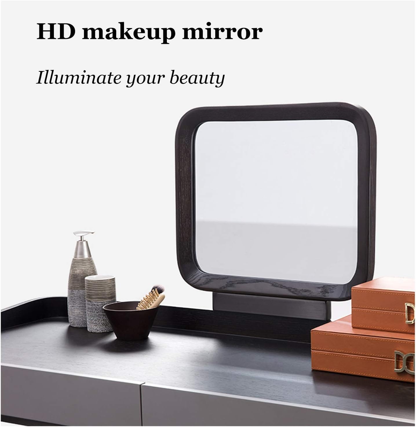 Vanity Table Set Dresser Girls Bedroom Vanity Makeup Desk,Dressing Table Set with Cushioned Stool