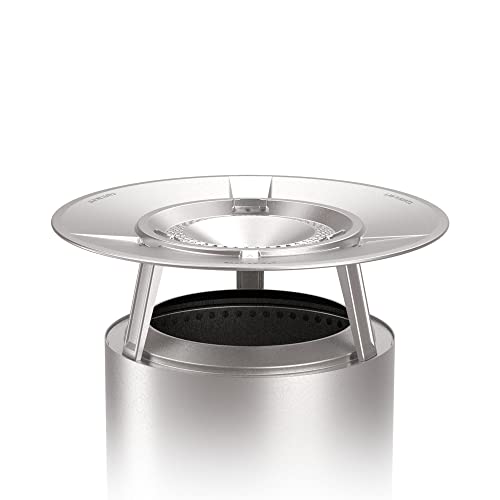 Solo Stove Bonfire 25 Inch Heat Deflector - Enhance Warmth and Comfort for Your Fire Pit - Durable 304 Stainless Steel - Maximizes Heat Radius - Long-Lasting Camping Essentials, 7 lbs