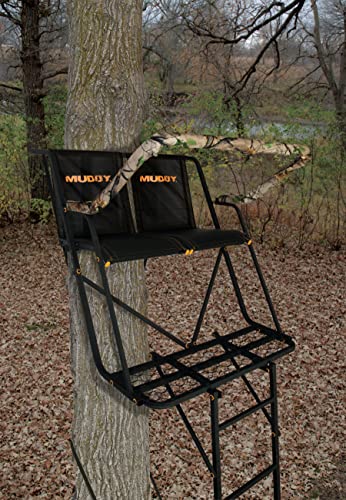 Muddy Maxim 2-Man Ladderstand, Black