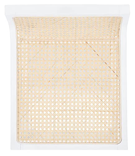 Safavieh Home Collection Saito Natural Low Back Cane 25.6-inch Counter Stool