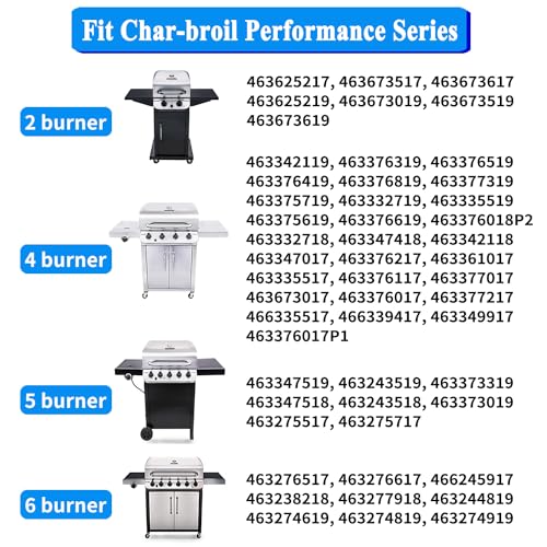 Replacement Parts for Charbroil Grill Performance 5 Burner, Charbroil Grill 463347519 Replacement Parts, Replacement Parts for Char-Broil Grill 463347519, 463347518, 463243518, 463275517