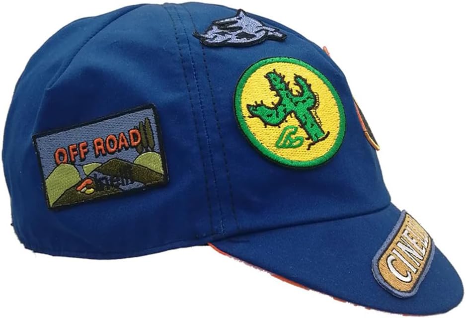 Cinelli Ventile 75th Anniversary Cycling Cap, Blue, One Size