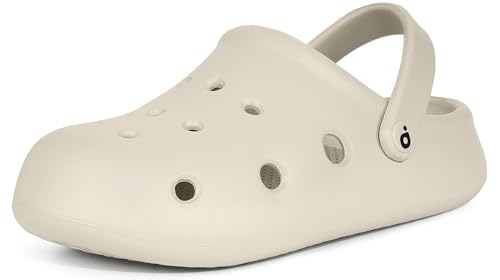 Clogs for Women Men Garden Shoes Slip On Outdoor Beach Slippers Sandals Breathable Summer Walking Mules with Thick Cushion Sole