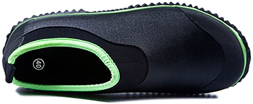 Unisex Waterproof Garden Shoes Womens Rain Boots Mens Car Wash Footwear