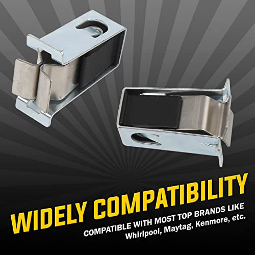 W10111905 Dryer Door Catch by Seentech - Compatible with Whirlpool Ken-more Dryers – Replaces: AP4364920 PS2341298 8572982 WPW10111905, AP6015097, PS11748369, WPW10111905VP (Pack 2)