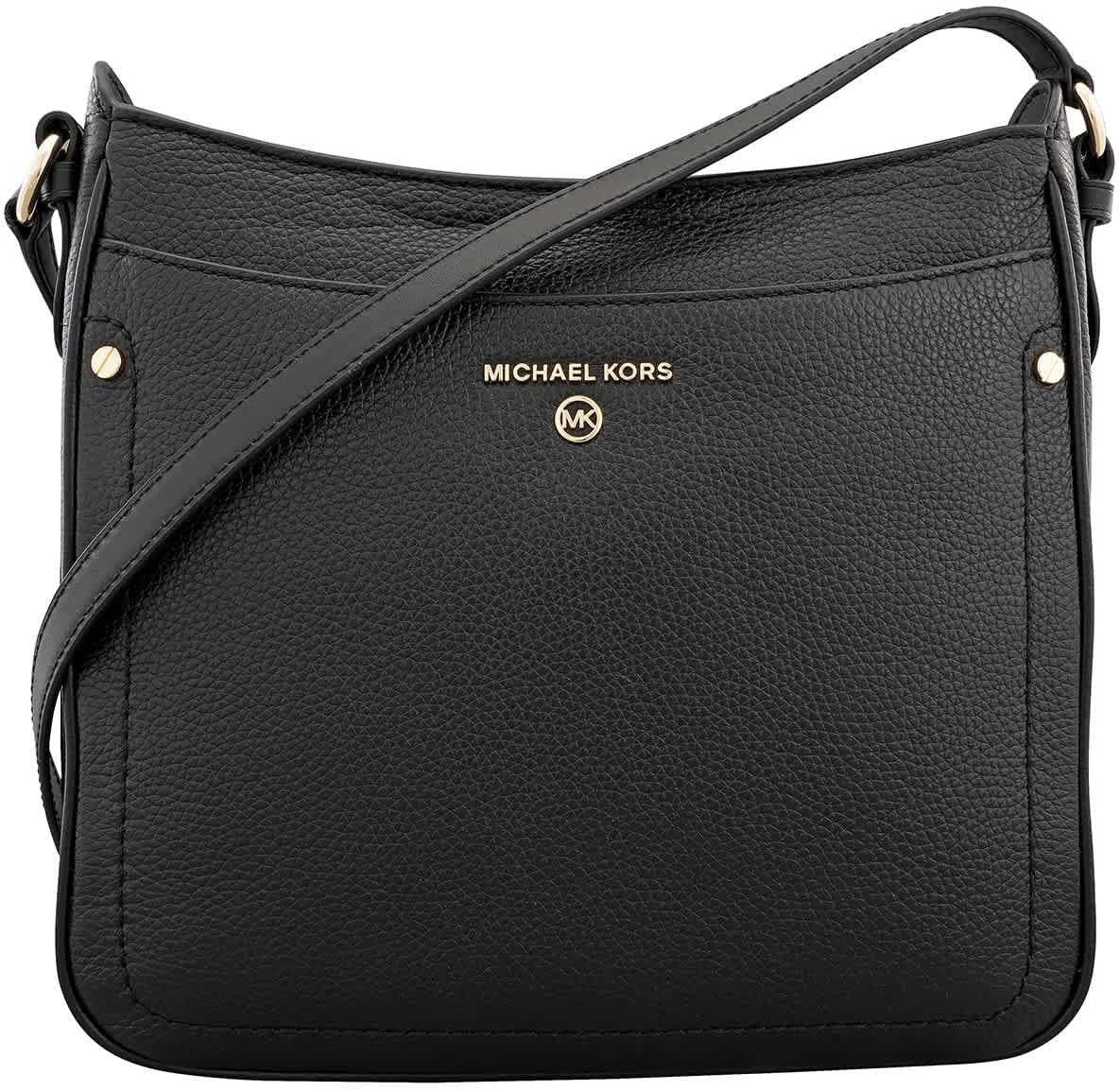 Michael Kors Jet Set Charm Large North/South Top Zip Crossbody Black One Size