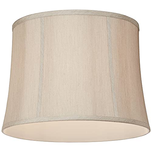 Taupe Medium Softback Round Lamp Shade 14