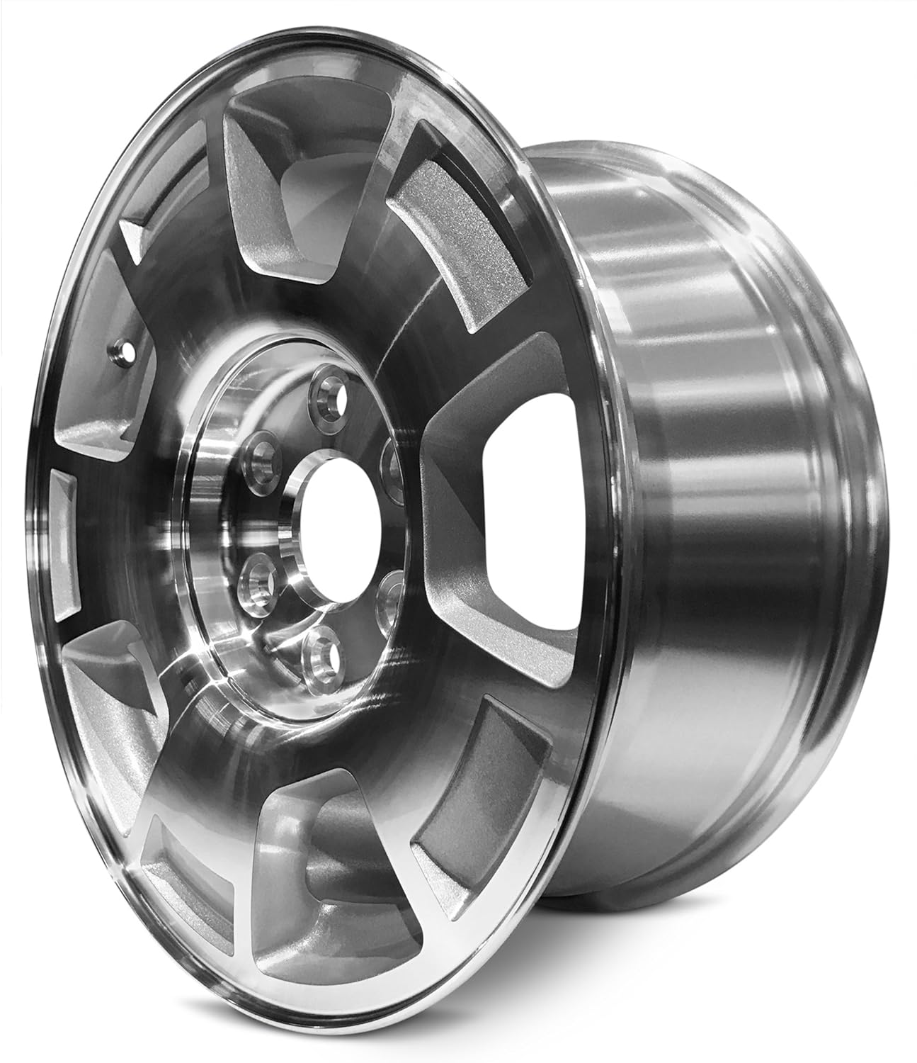 For 2007-2014 Chevrolet Suburban 17 Inch Machined Silver Rim - OE Direct Replacement - Road Ready Car Wheel