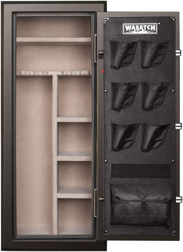 Wasatch 24 Gun Fire and Water Safe with E-Lock, Dark Bronze