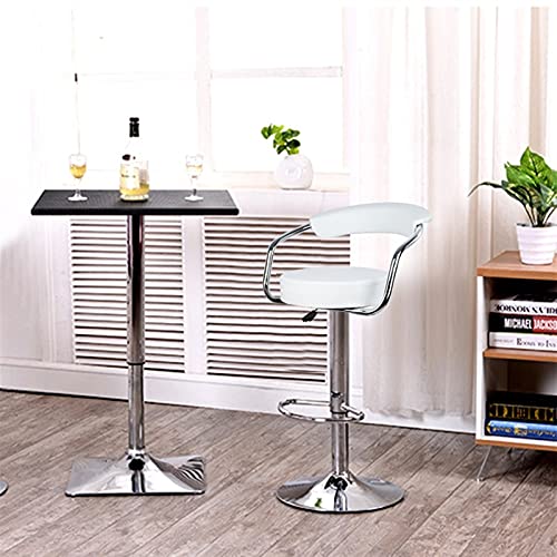 Bar Stools Bar Chair Bar Stools Set of 2 Bar Chair Modern Fashion Round Swivel Chair Pub Bar Stool Furniture Modern Living Room Home Office Kitchen Chair, White Swivel Barstool Counter Stool