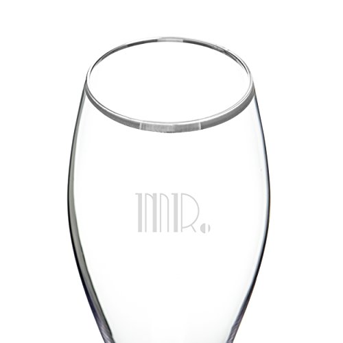 Cathy's Concepts Mr. & Mrs. Gatsby Champagne Flutes (Set of 2), Gold