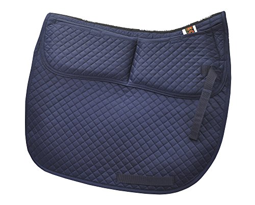 ECP Equine Comfort Products Correction Dressage Saddle Pad with Memory Foam Pockets