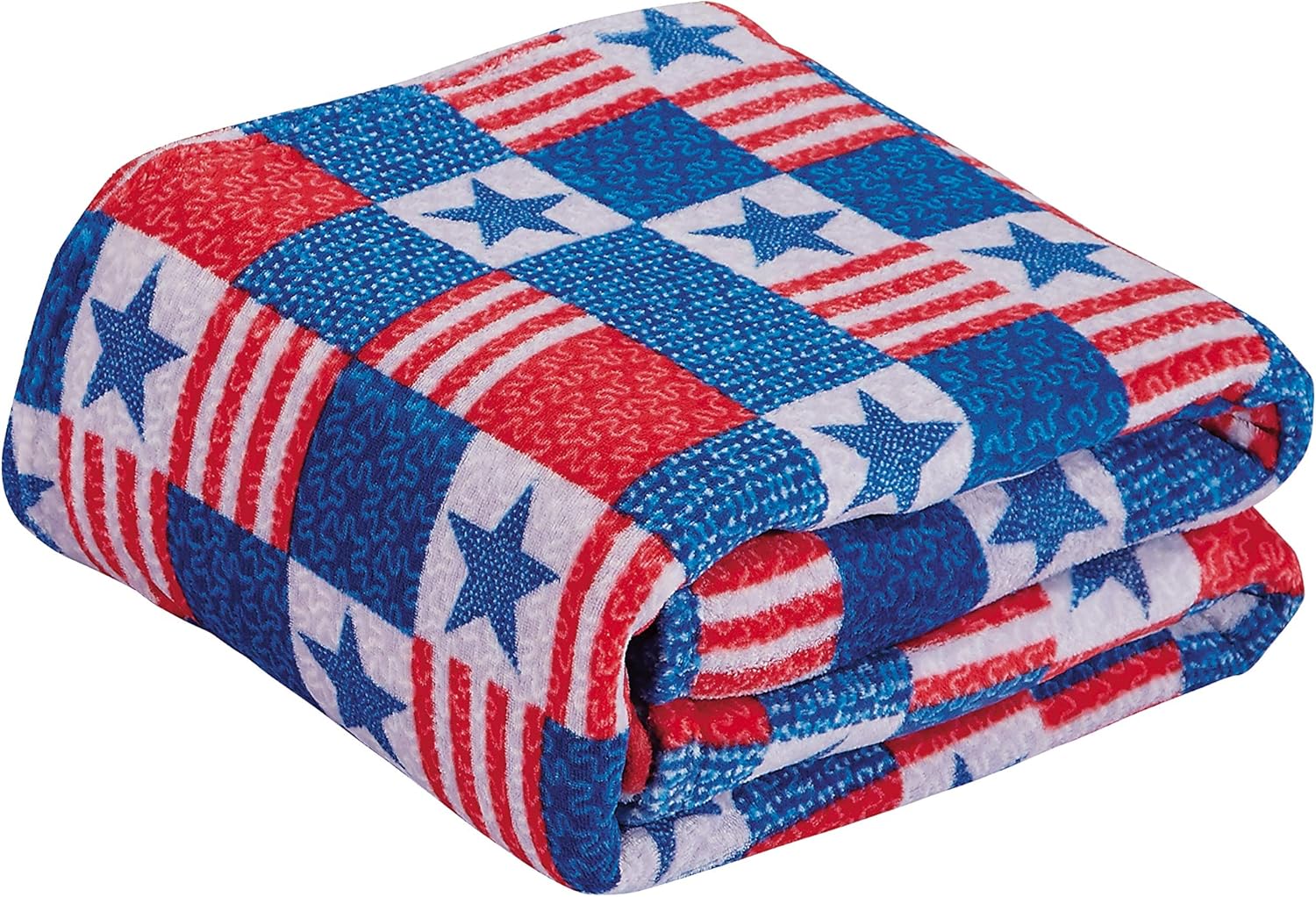 July 4Th USA American Pride Collection Microplush Throw Blanket (50