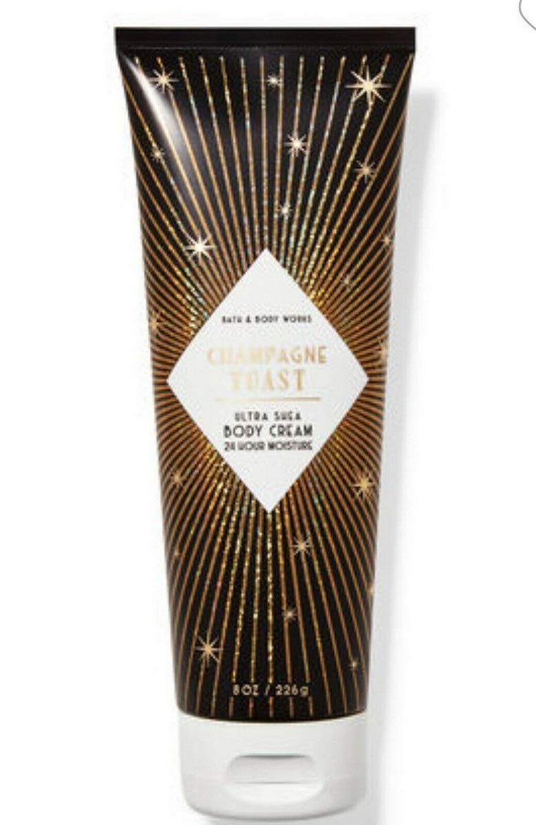 Bath and Body Works Holiday 2020 Fragrance Collection (Champagne Toast Shea Cream, 8 Ounce)