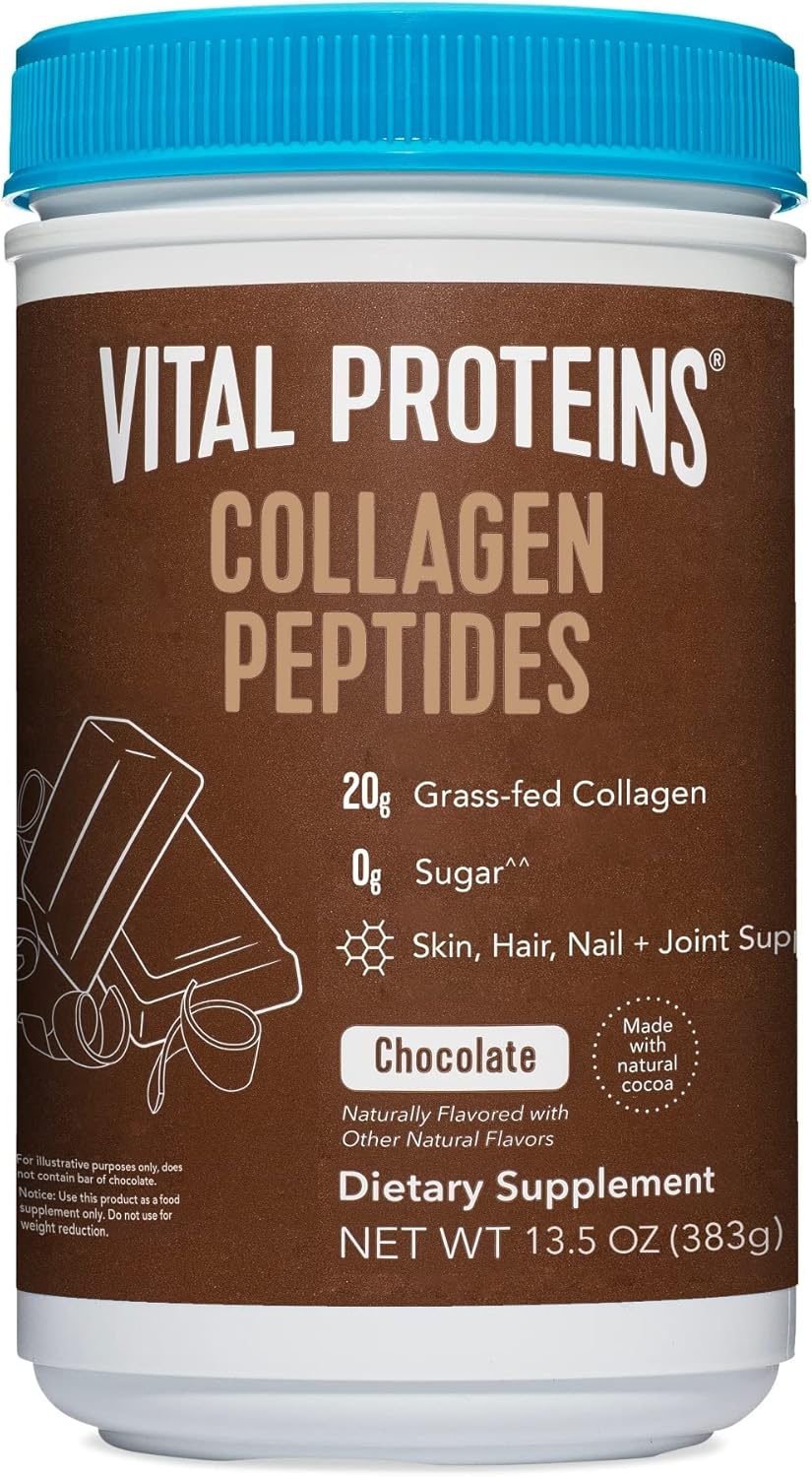 Vital Proteins Collagen Powder 9.33oz & Chocolate Collagen Powder 13.5 oz