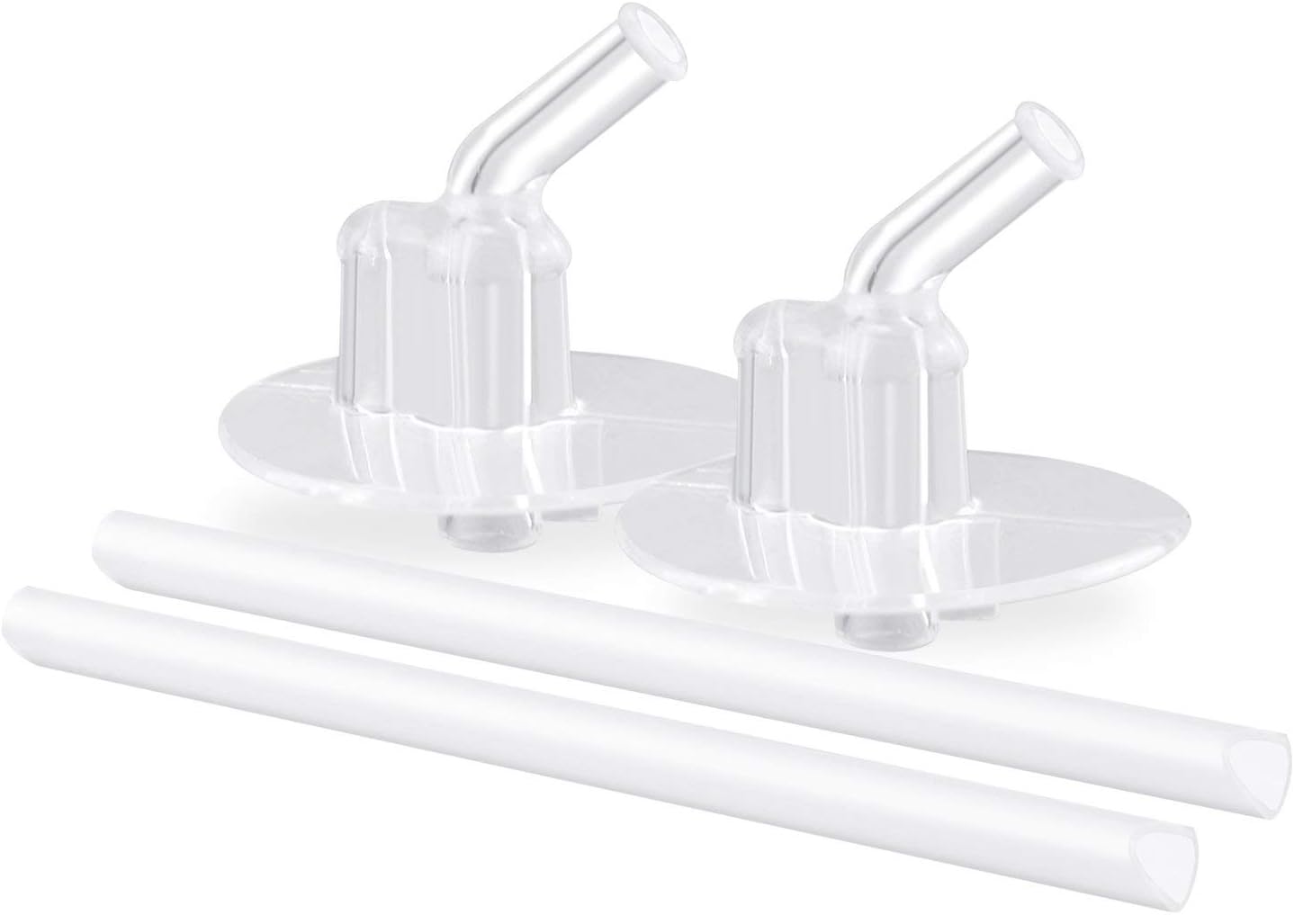 THERMOS FUNTAINER 12 Ounce Stainless Steel Vacuum Insulated Kids Straw Bottle, Violet and Thermos Replacement Straws