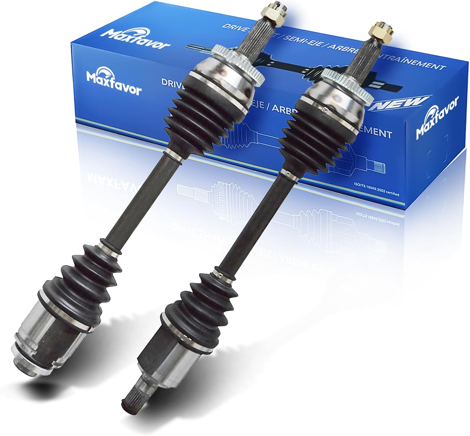 Front Left Right Pair CV Axle Joint Shaft Assembly Compatible with Acura Legend 1991 1992 1993 1994 1995 LS L GS Coupe Sedan 3.2L V6 GAS