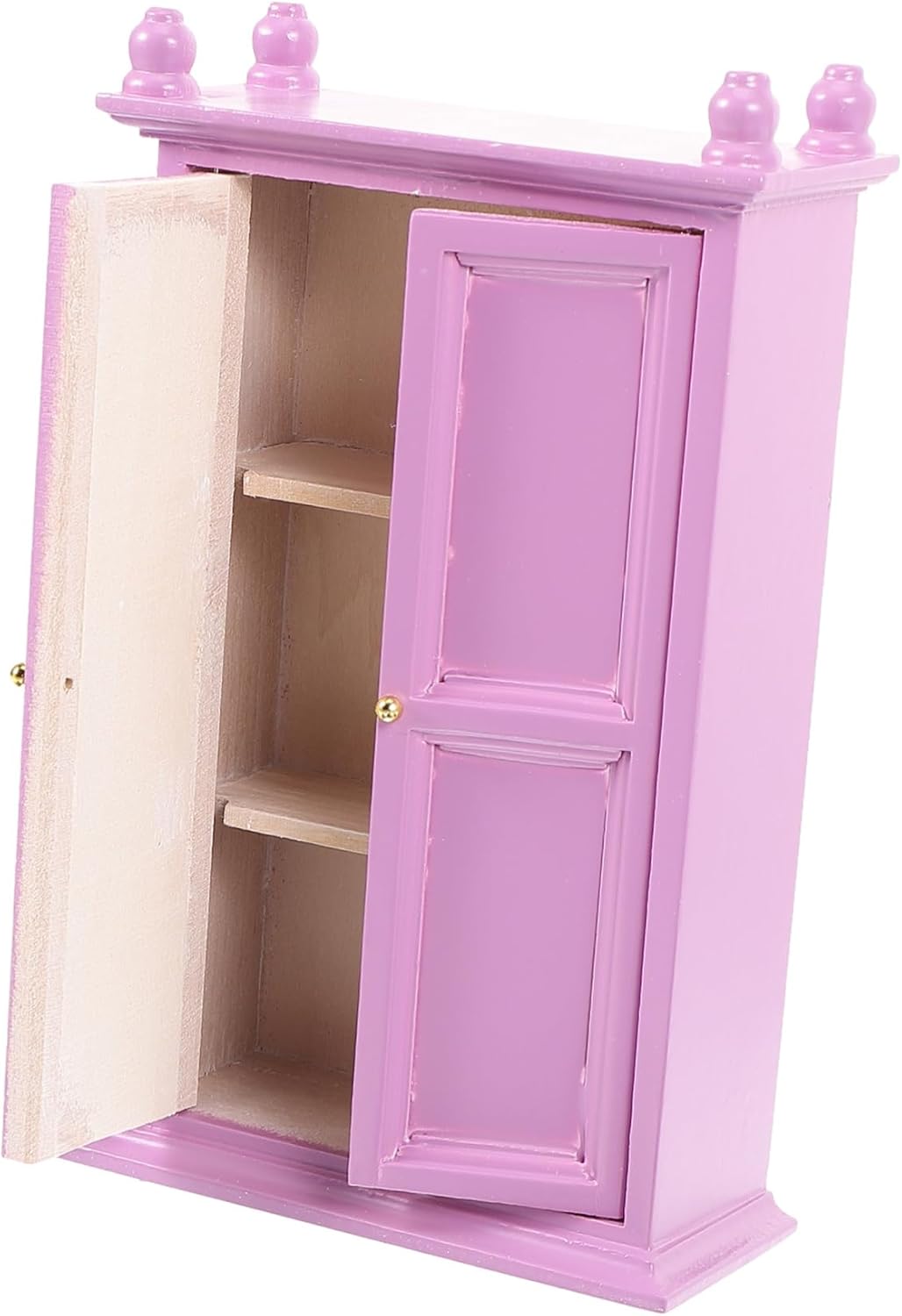 DIY Wooden Ornaments Small House Decor Small House Wooden Wardrobe Mini Wooden Furniture Dollhouse Wooden Wardrobe Dollhouse Ornaments Miniature Wooden Wardrobe Mini Decoration