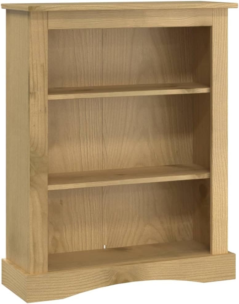 3-Tier Bookcase Mexican Pine Corona Range 31.9