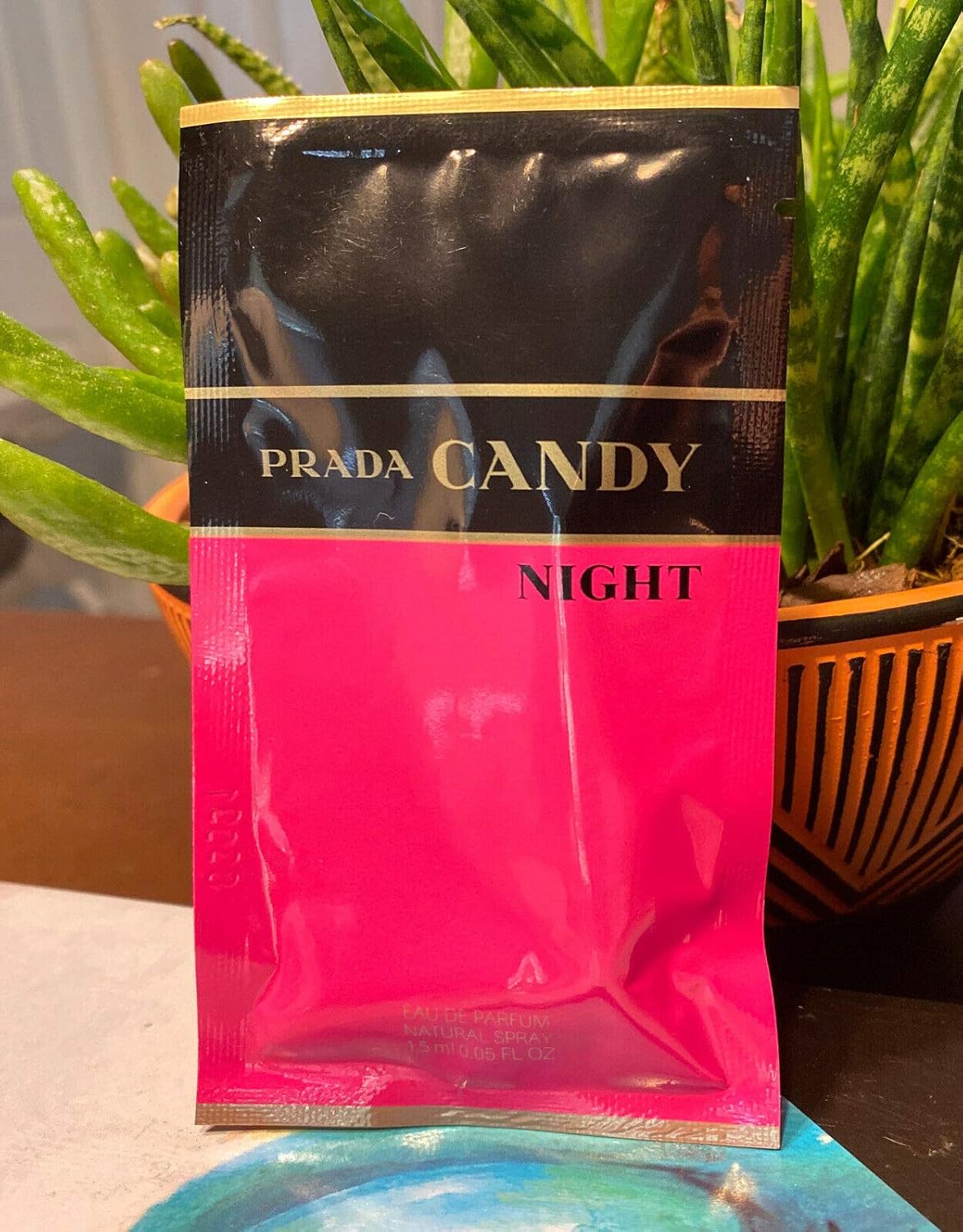 Prada Candy NIGHT Eau de Parfum Spray Sample Vial Travel 0.05 oz /1.5 ml