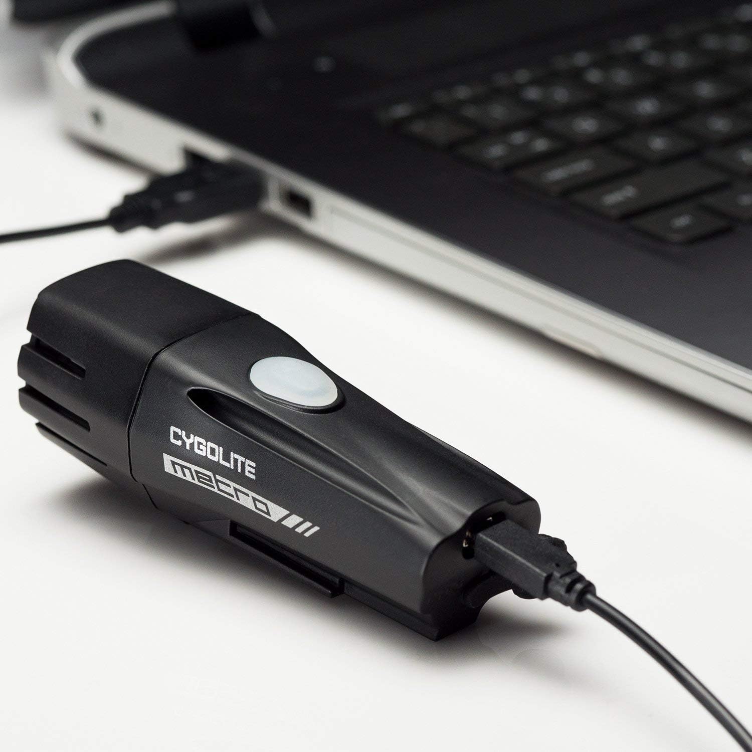 Cygolite Metro 700 Lumen USB Rechargeable Bicycle Headlight , Black