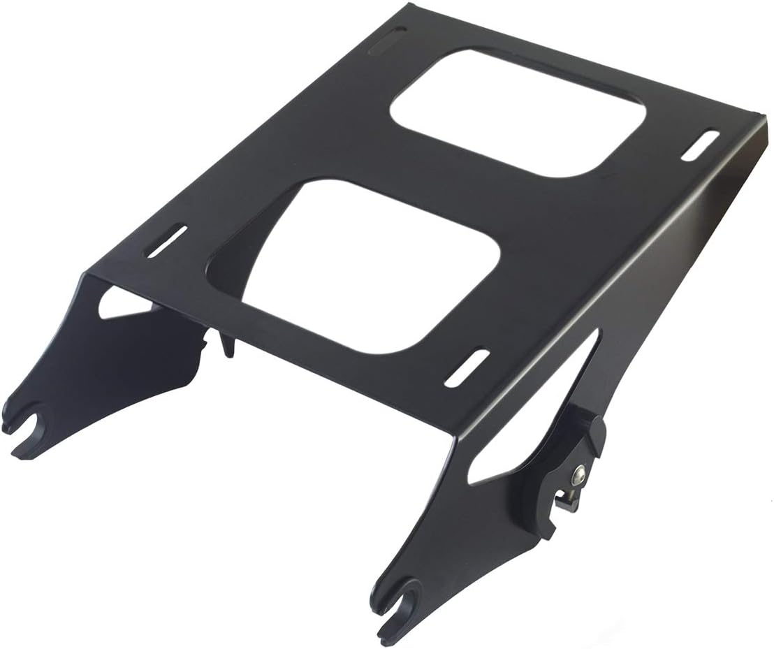2 Up Detachable Tour Pack Pak Luggage Mounting Rack for 2014-2021 Harley Touring Street Glide/Electra Glide/Road Glide/Road King