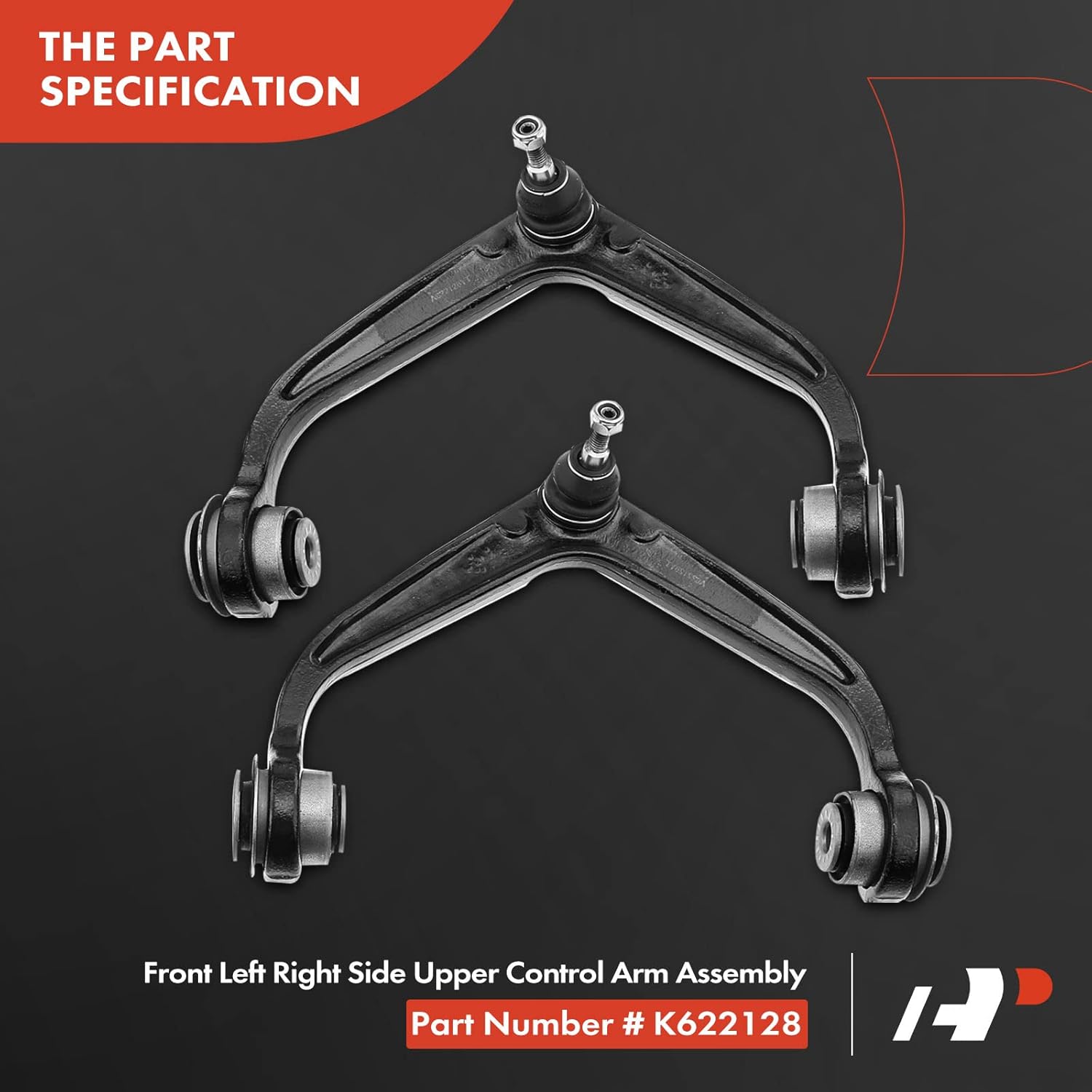 A-Premium Set of 11, Front Upper Control Arm, Sway Bar Link, Lower Ball Joint, Inner Outer Tie Rod End, Idler Arm, Compatible with Chevrolet & GMC - 11-19 - Silverado 2500/3500 HD, Sierra 2500/3500 HD