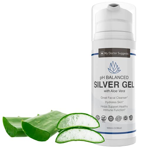 Silver Colloidal Gel with Aloe Vera, 3.38 oz (Pack of 2)
