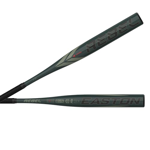 Easton | Rebel Slowpitch Softball Bat | Approved for Play on All Fields | Loaded | 12