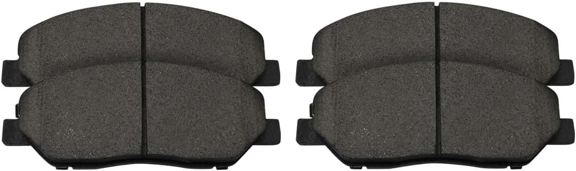 AutoShack Front Ceramic Brake Pad Set Driver and Passenger Side Replacement for 2007-2010 Hyundai Entourage 2007-2009 2013-2016 Santa Fe 2016 Santa Fe XL 2006-2014 Kia Sedona 2009-2011 Borrego SCD1202