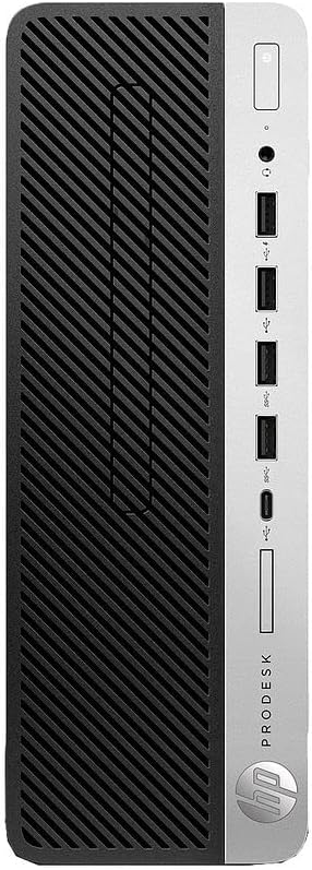 HP 600 G4 SFF Desktop Intel i5-8400 UP to 4.00GHz 16GB DDR4 256GB NVMe SSD + New 1TB SSD Built-in AX210 Wi-Fi 6E BT Dual Monitor Support Wireless Keyboard and Mouse Win11 Pro (Renewed)
