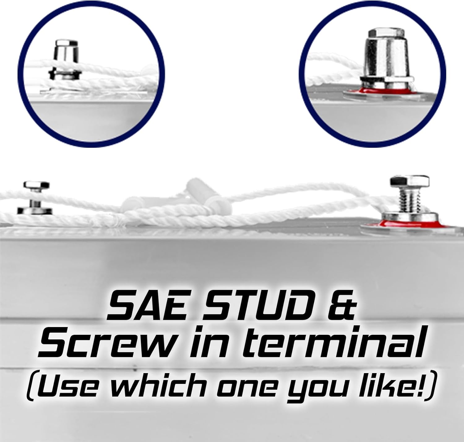 PowerStar Replacement T-105 GC2 6V 200Ah Deep Cycle Flooded Lead Acid Battery x2