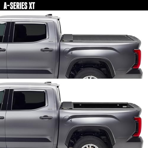 RealTruck Roll-N-Lock M-Series Retractable Truck Bed Tonneau Cover | LG226M | Fits 2020 - 2024 Chevy/GMC Silverado/Sierra 2500/3500HD 6' 10
