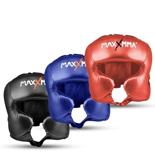 MaxxMMA Headgear L/XL Boxing MMA Training Kickboxing Sparring Karate Taekwondo