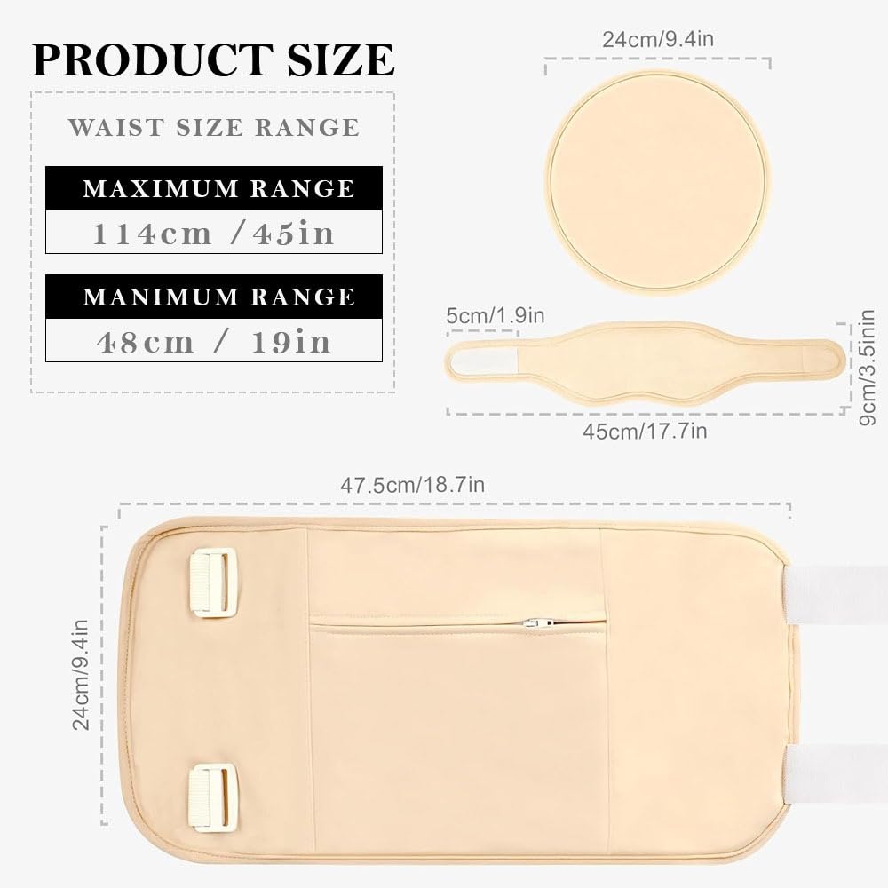 Castor oil pack wrap, Organic Castor Oil Packs for Liver Detox, Castor Oil Compress, Pack of 4, Neck, Breast, Belly Wrap