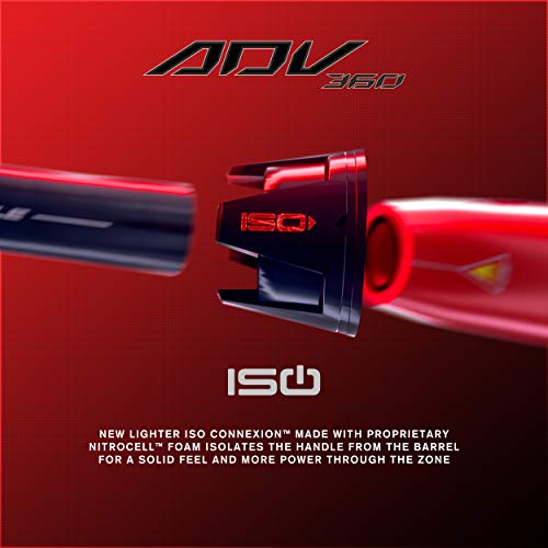Easton | ADV 360 Baseball Bat | USA | -11/-10/-8/-5 Drops | 2 5/8 Barrel | 2 Pc. Composite