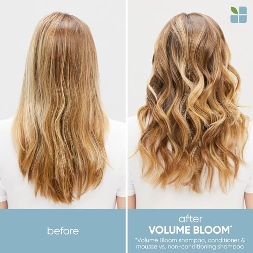 Biolage Volume Bloom Shampoo | Volumizing Shampoo | Lightweight Volume & Shine | For Fine Hair | Paraben & Silicone-Free | Vegan​ | Cruelty Free | Salon Shampoo