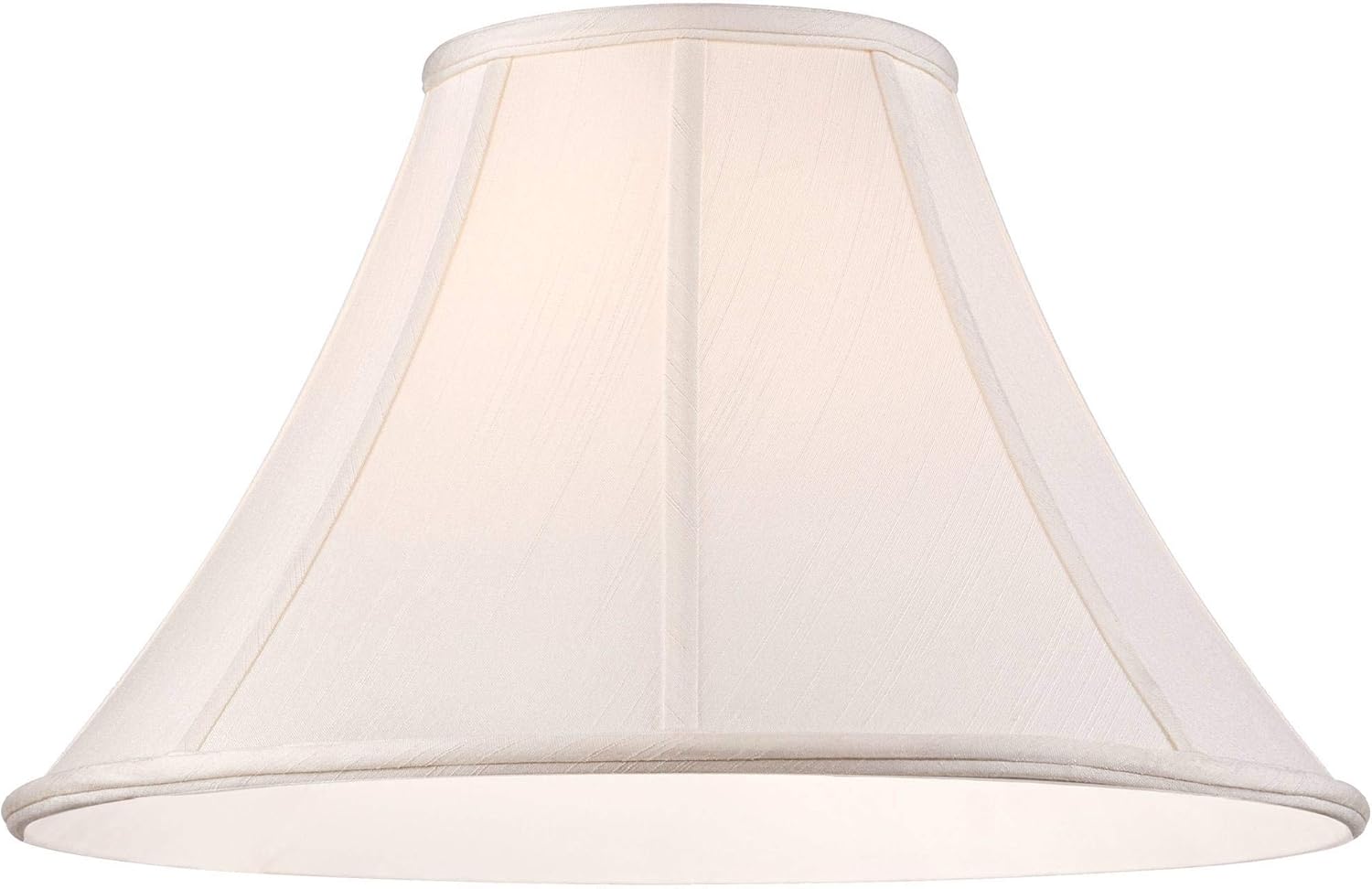 Off-White Shantung Large Lamp Shade 7