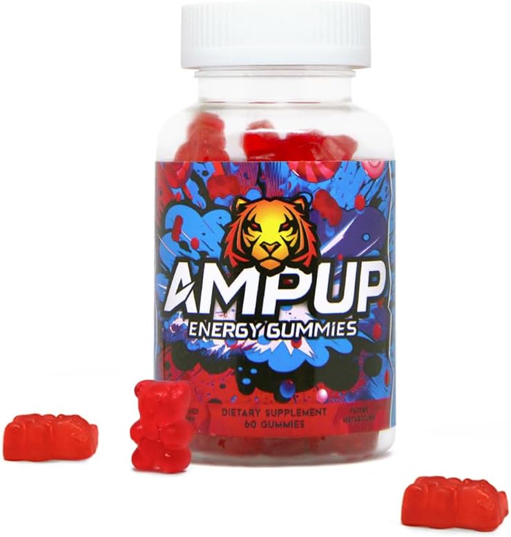 Pre-workout, Tasty Gummies, High in Energy, Increase Mental Focus & Recovery time, includes L-Carnitine