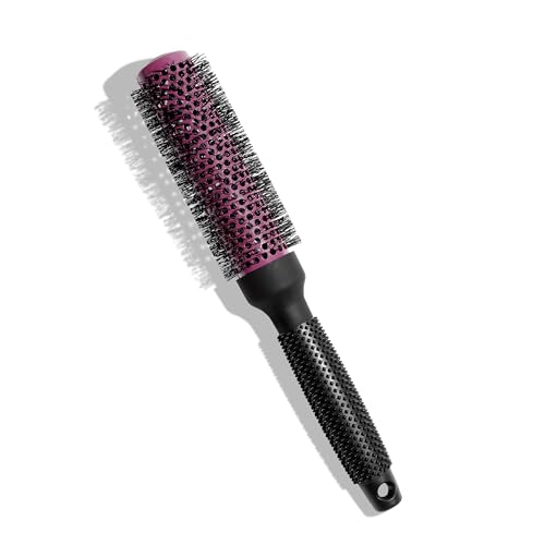 Ergo Super Gentle Round Brush for Blow Out - Salon Quality Hair Brushes for Women - Roller Brush for Blow Drying - Wet and Dry Hair Styling - Volumizing Hair Care Blowout Brush - ERG53: 2