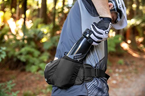 CamelBak Podium Flow 4 Hydration Belt 21oz, Silver/Lime