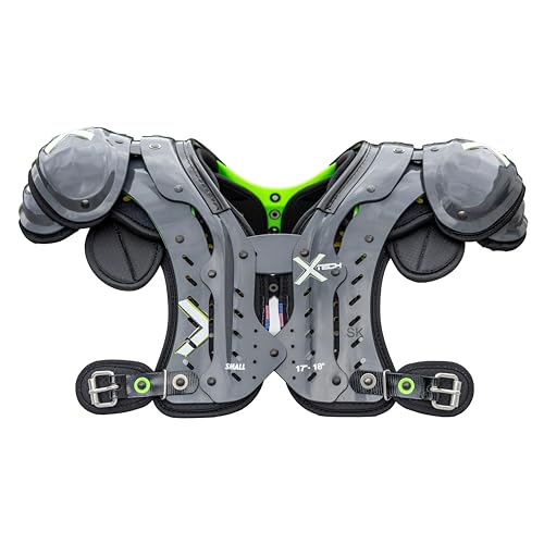 X2 Football Shoulder Pads - Unique Configurations for All Positions - Advanced Lightweight Pad for Adult Mens and High School Players