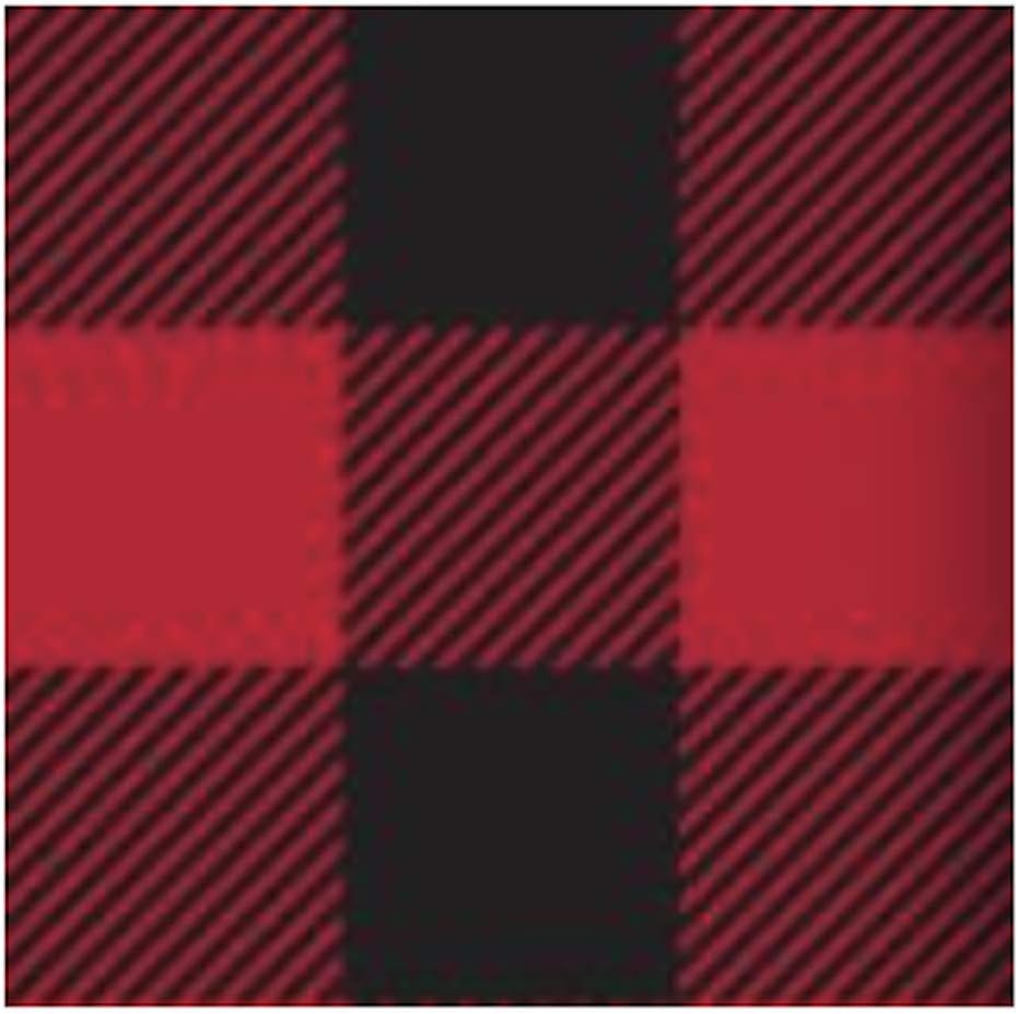 Nalgene Unisex's WH Bottle, Rot Kariert, 1 L