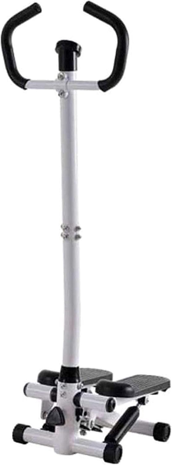 Mini Hydraulic Home Sports Step Fitness Stepper with Two Handles Exercise Machine for Intensive Full Body Work outHome Gym Equipment with Adjustable Resistance Bands