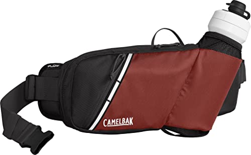 CamelBak Podium Flow 4 Hydration Belt 21oz, Silver/Lime