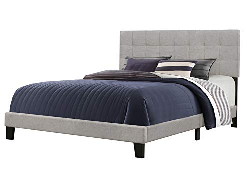 Hillsdale Furniture Hillsdale Delaney, Full, Glacier Gray Fabric Bed in One